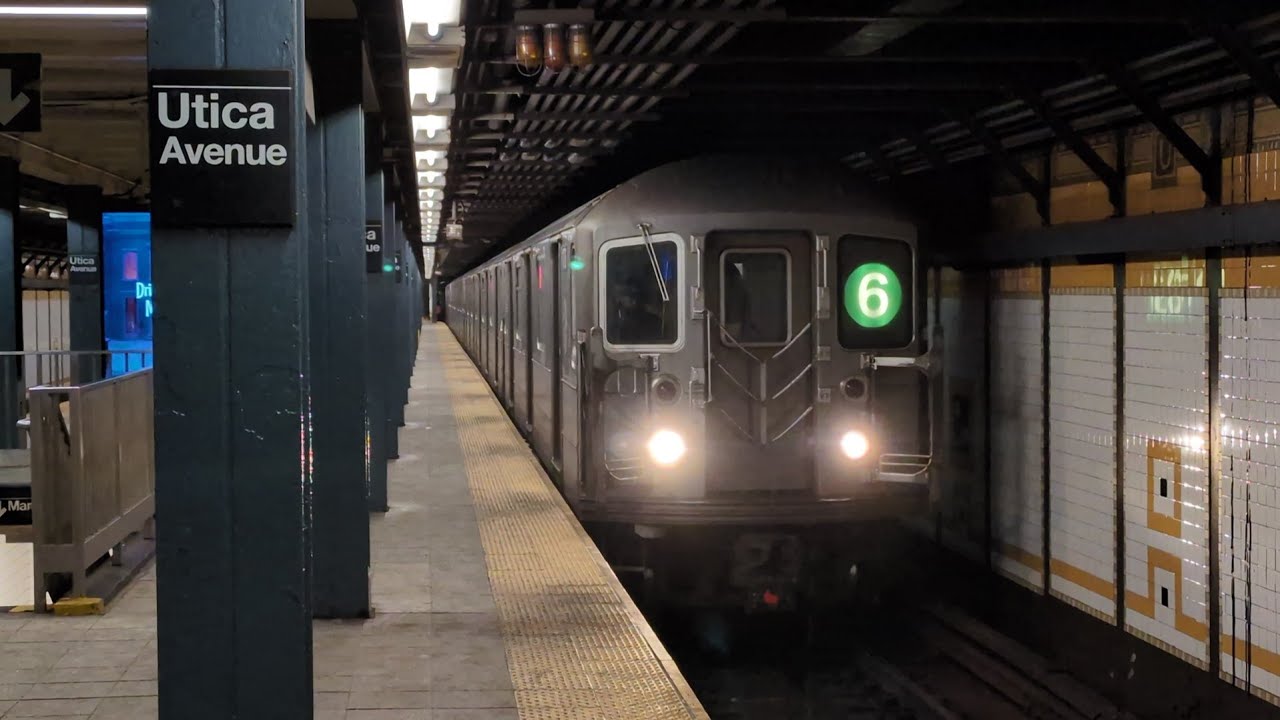 NYC Subway: R62A 4 Train Action to Utica Avenue