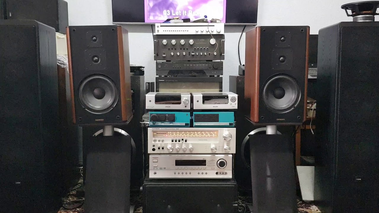 Onkyo sc 570 mkI & telefunken tr 350 test