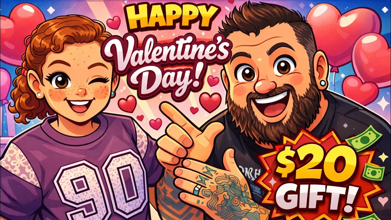 Valentines Day Boo Basket (feat Dad)