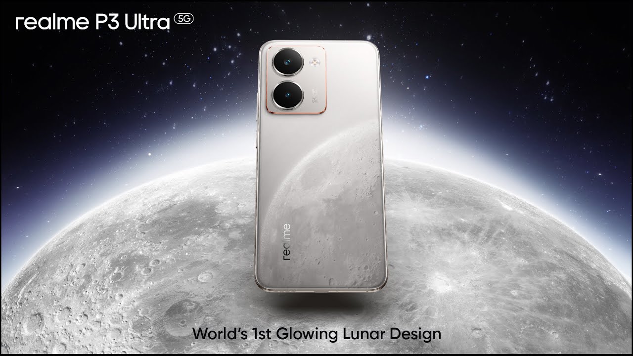 World&rsquo;s 1st Glowing Lunar Design | #realmeP3Ultra5G #SlayTheUltraWay