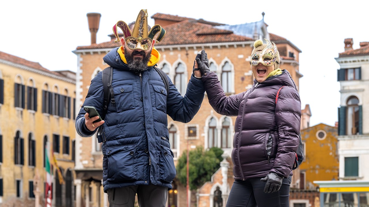 Sajátarcunk álarcban - a velencei karneválra készülve