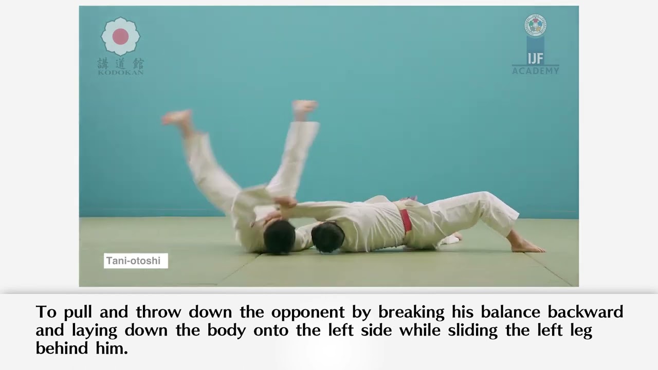 Uki waza & Yoko otoshi & Tani otoshi