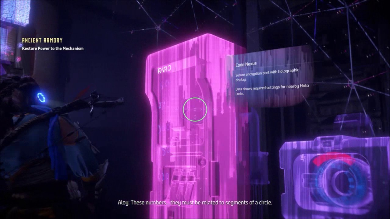 Horizon Zero Dawn Ancient Armor Puzzle