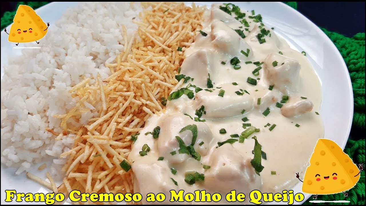 Frango Cremoso ao Molho de Queijo