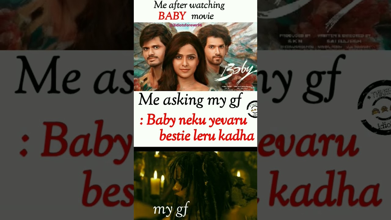 BABY movie  Anavsaramaina Anumanalu 🙄 funny