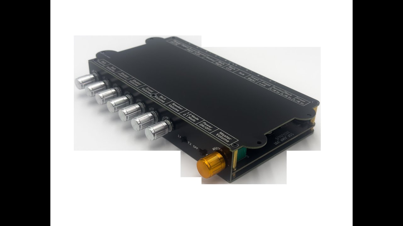 Visual Pinball SSF + Backbox Amplifier Overview from Cleveland Software Design