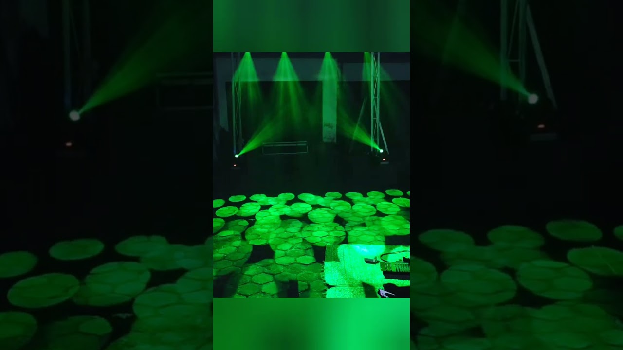Demo Ligthing Moving Beam 150 Watt Murah Mewah Prisma Gobo, Lampu Sorot Dekorasi Panggung
