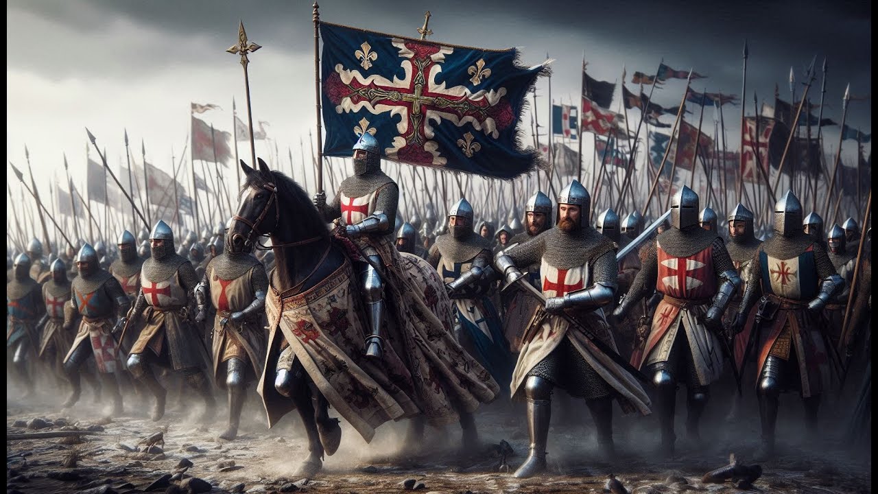 La Bataille de Montgisard (1177) : Le Jour où 500 Chevaliers ont Écrasé l'Armée de Saladin⚔️