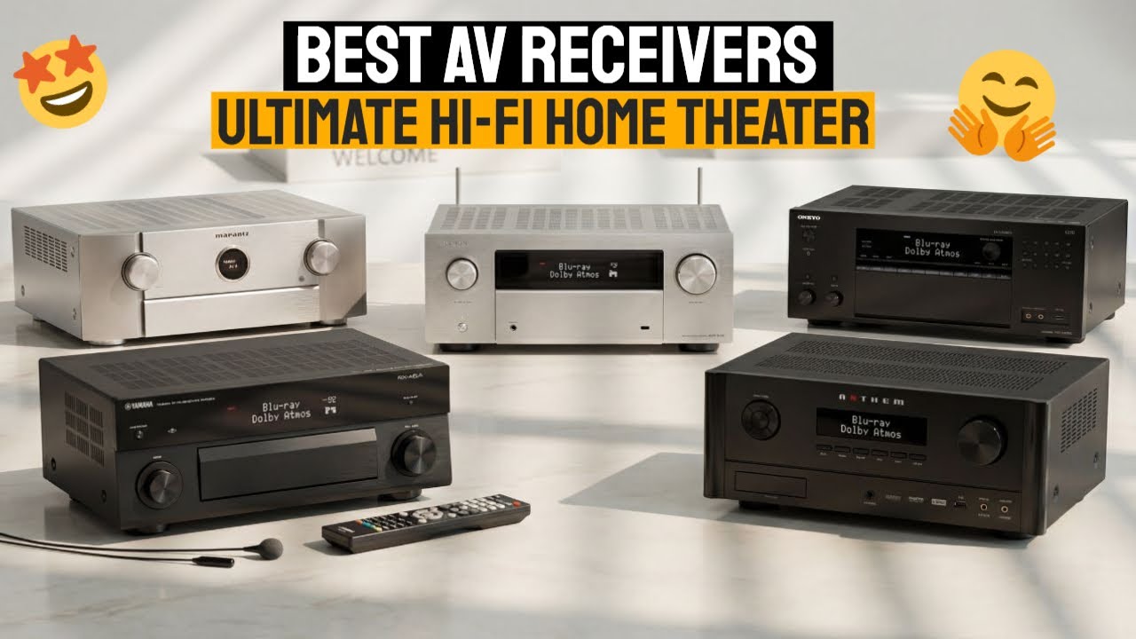 Top 5 Best AV Receivers for Audiophiles in 2026 - Ultimate Hi-Fi Home Theater!