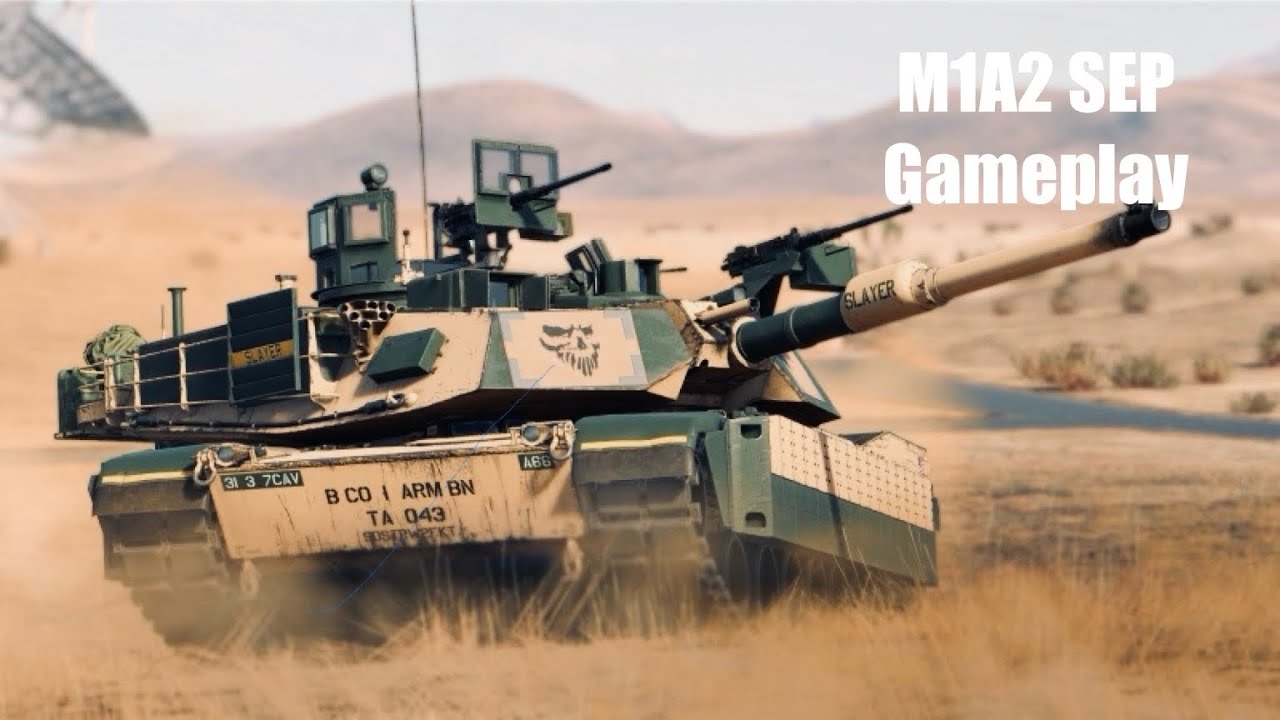 War Thunder- M1A2 SEP Gameplay