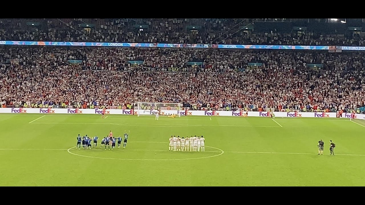 The moment when Italy won the 2020 Euro&rsquo;s!