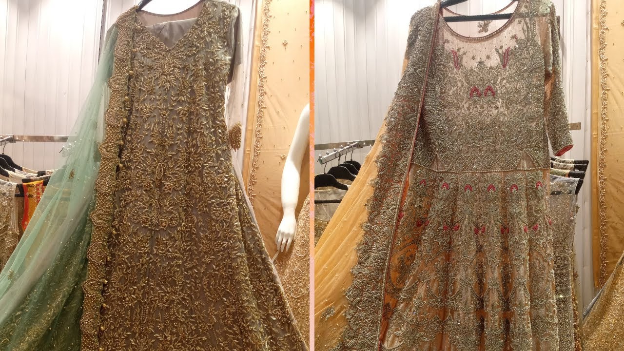 Pakistani Affordable Bridal Walima Maxi Collection With Prices || Wedding Shopping In Purana Qilla