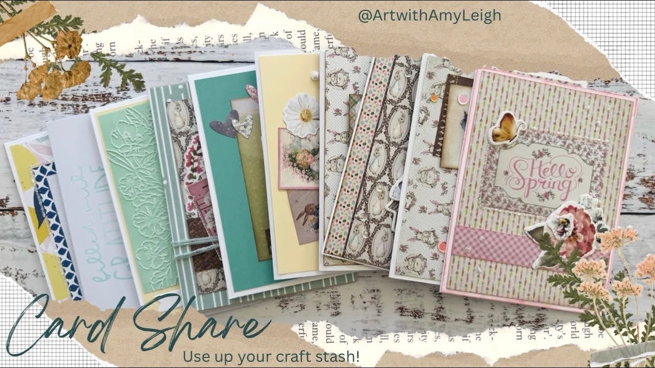 ✨ Stash Bash Cardmaking | @ArtwithAmyLeigh
