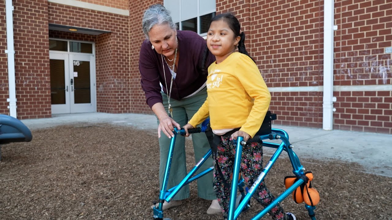 Meet Cara Kiernan, a school based physical therapist for PWCS