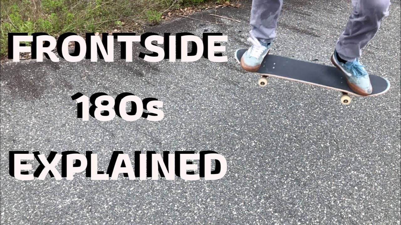 HOW TO FRONTSIDE 180 | Detailed Slow Motion Tutorial