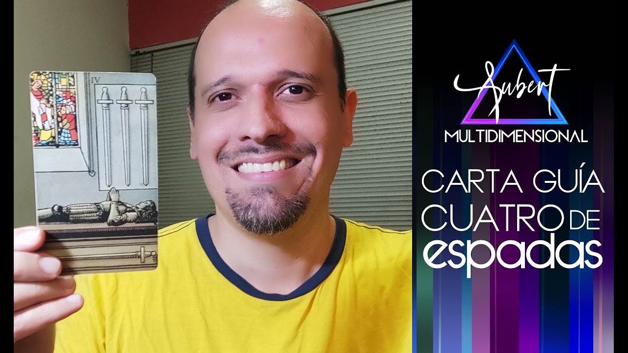 Tarot Carta Guía Cuatro de Espadas