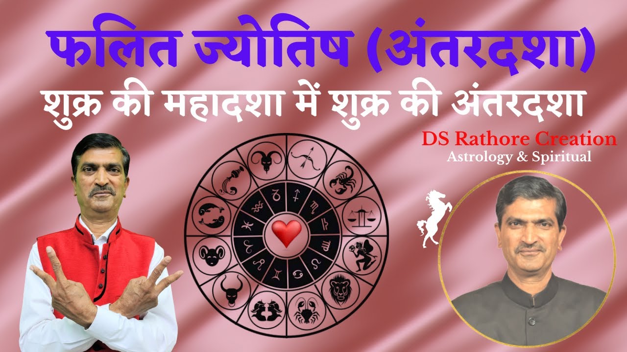 शुक्र की महादशा में शुक्र की अंतरदशा | Shukra Ki Mahadasha Me Shukra Ki Antardasha | #Astrology2021