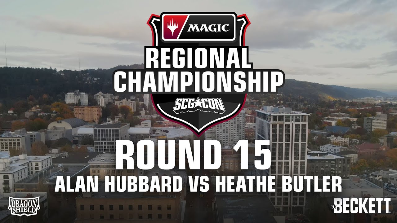 Alan Hubbard vs Heathe Butler | Round 15 | MTG Modern Regional Championship Portland, OR