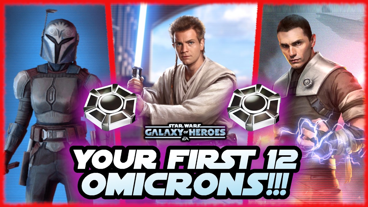Your First 12 Omicrons in Star Wars: Galaxy of Heroes for 2026!!