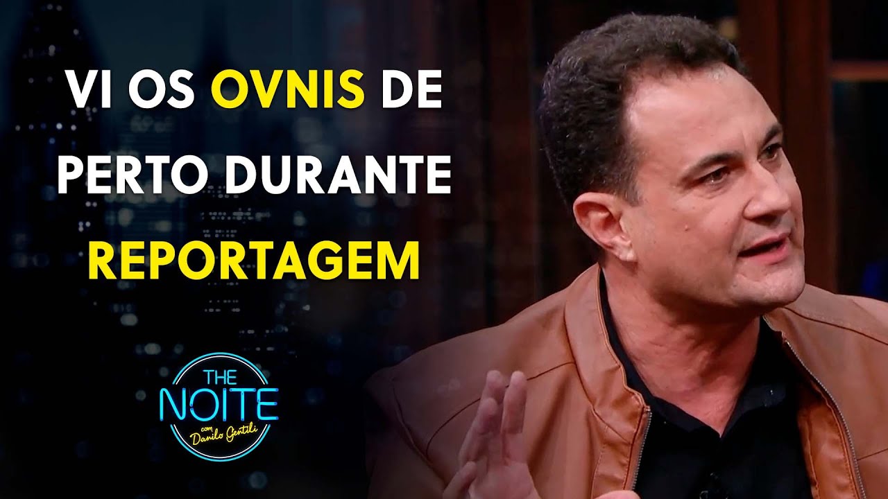 Nilson Fagata, da TV Jangadeiro, conta experi&ecirc;ncia com extraterrestres | The Noite (27/10/23)