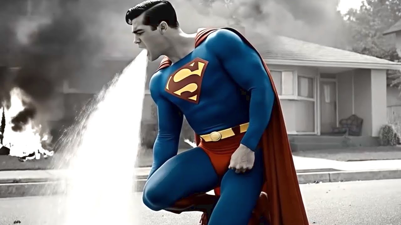 When Making An AI Superman Movie Goes Wrong | Haliuo AI | Minimax | Bloopers