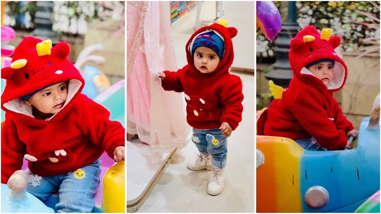babu ki 1st swing ride ￼