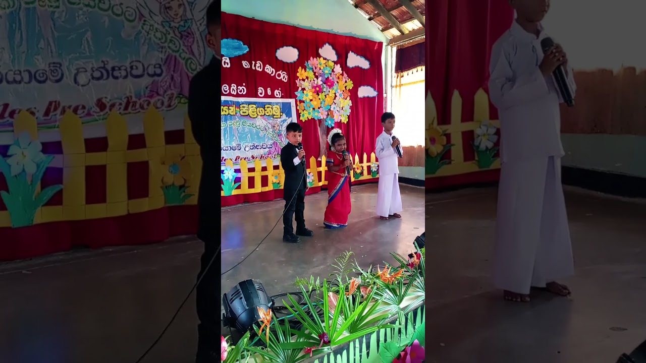 #pre school concert#welcome speech#