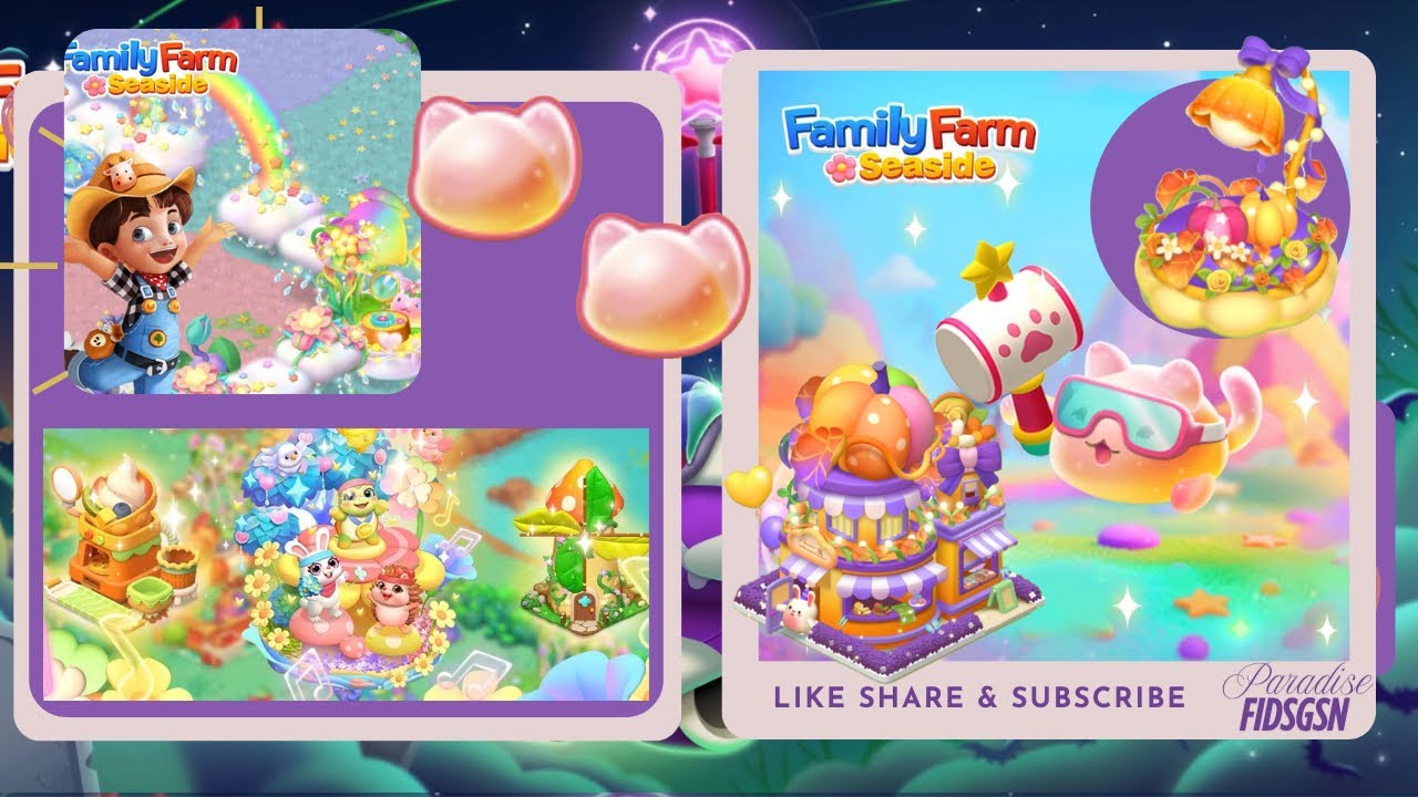 GLIMMER CAT| CLOUD FARM CARNIVAL| FAMILY FARM SEASIDE