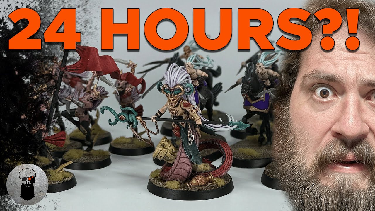 Painting Spearhead: Daughters of Khaine 1 Day Challenge!