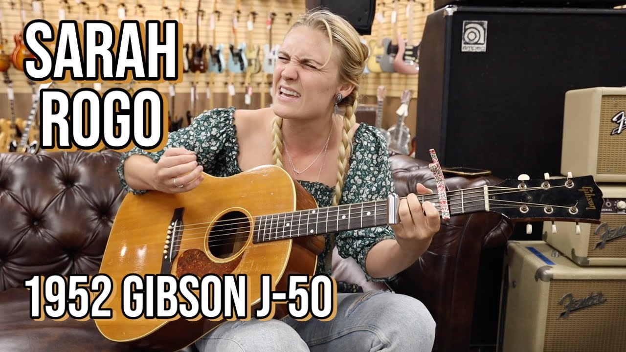 1952 Gibson J-50 | Sarah Rogo at Norman's Rare Guitars