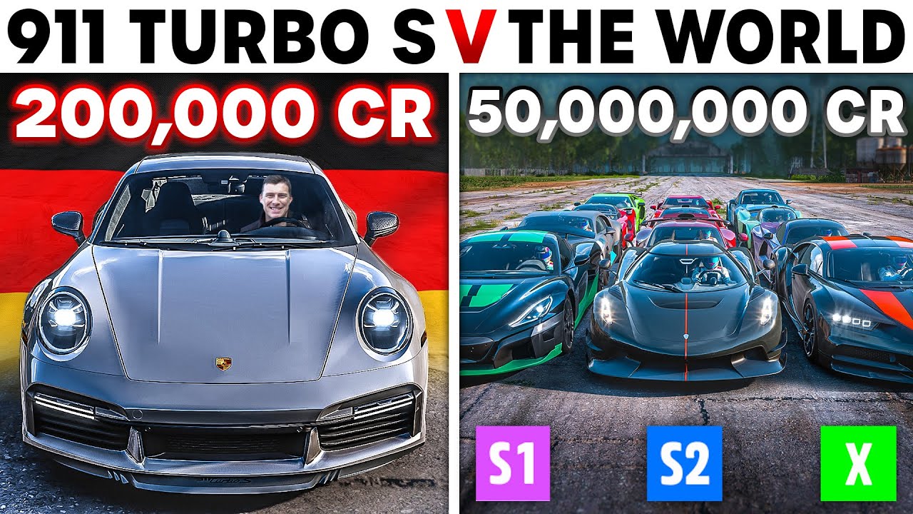 Forza Horizon 5 | Porsche 911 Turbo S (992) VS The World! | The Ultimate Supercar Destroyer?
