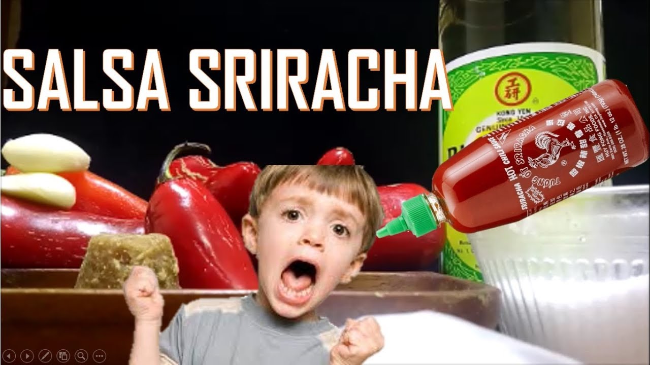 LA AUTENTICA SALSA SRIRACHA | RECETA CASERA, FÁCIL Y RÁPIDA |