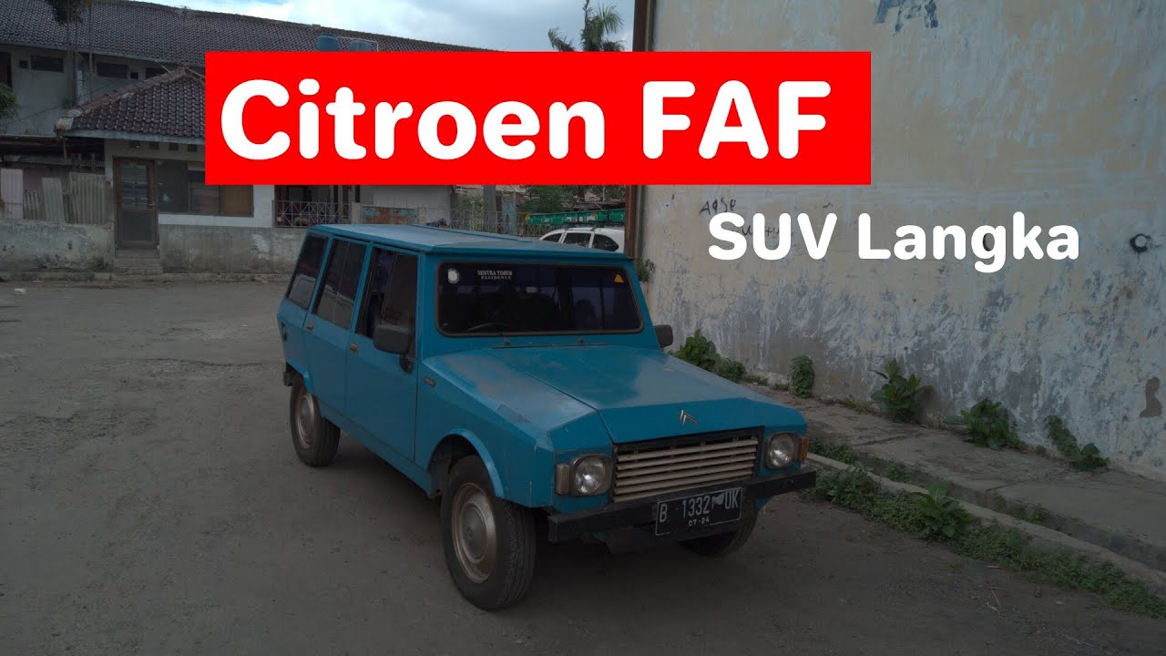 Di Jual & Review Citroen FAF SUV Aneh langka