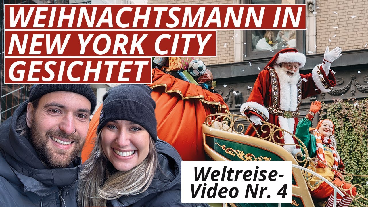 Die größte WEIHNACHTSPARADE der Welt in New York | Macys Thanksgivingparade