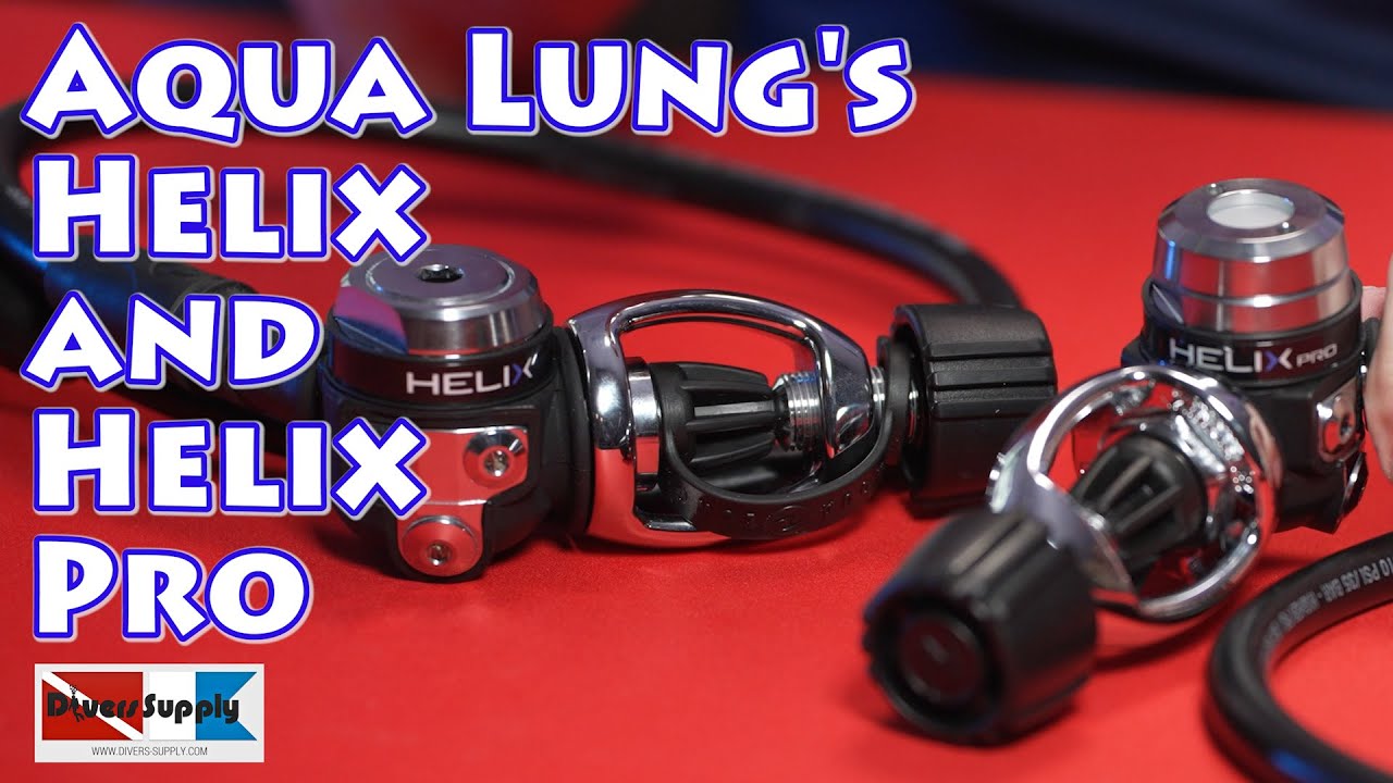 Регулятор Helix и Helix Pro от Aqua Lung содержит ДНК