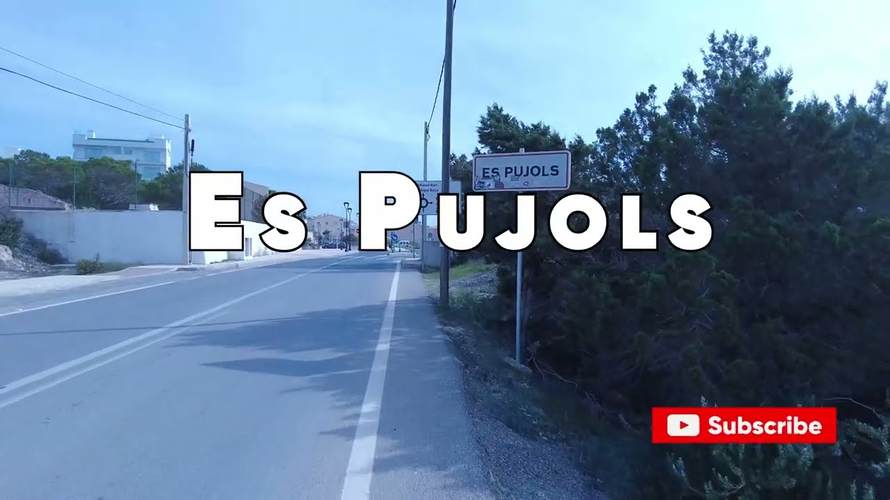 🇪🇸 Es Pujols - Formentera, Spain (Balearic islands) Virtual Walking Tour 🏖️  4K 60FPS
