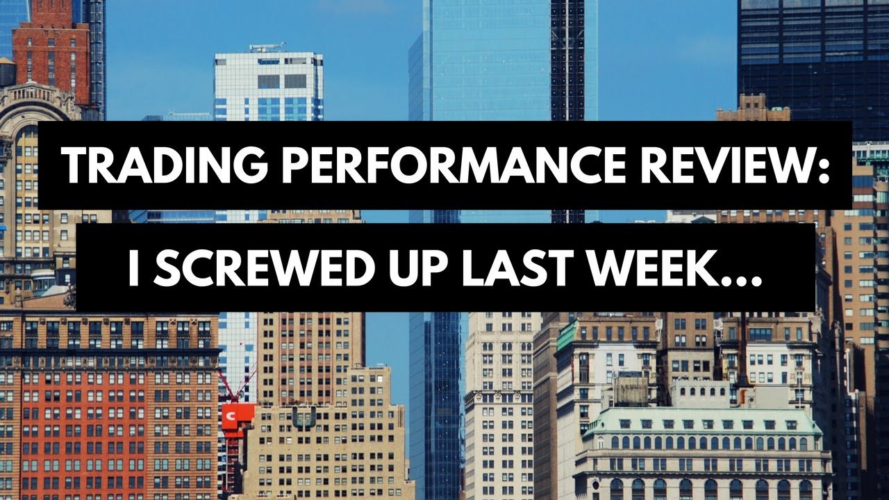 My Weekly Trading Performance Review Process