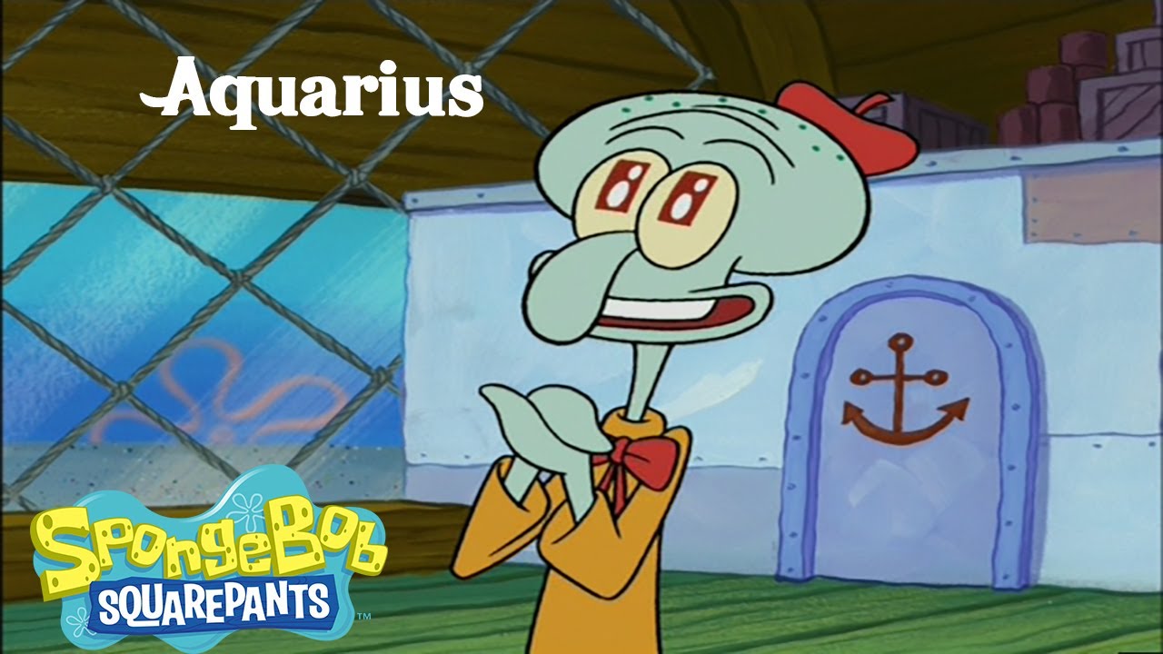 SpongeBob Characters As Zodiac Signs Pt  6