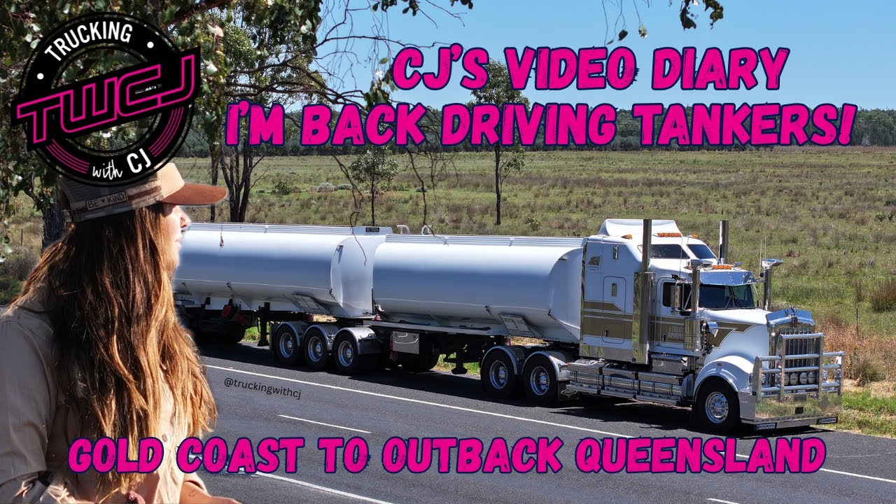 VLOG - I'm back driving tankers - Gold Coast to Outback Queensland