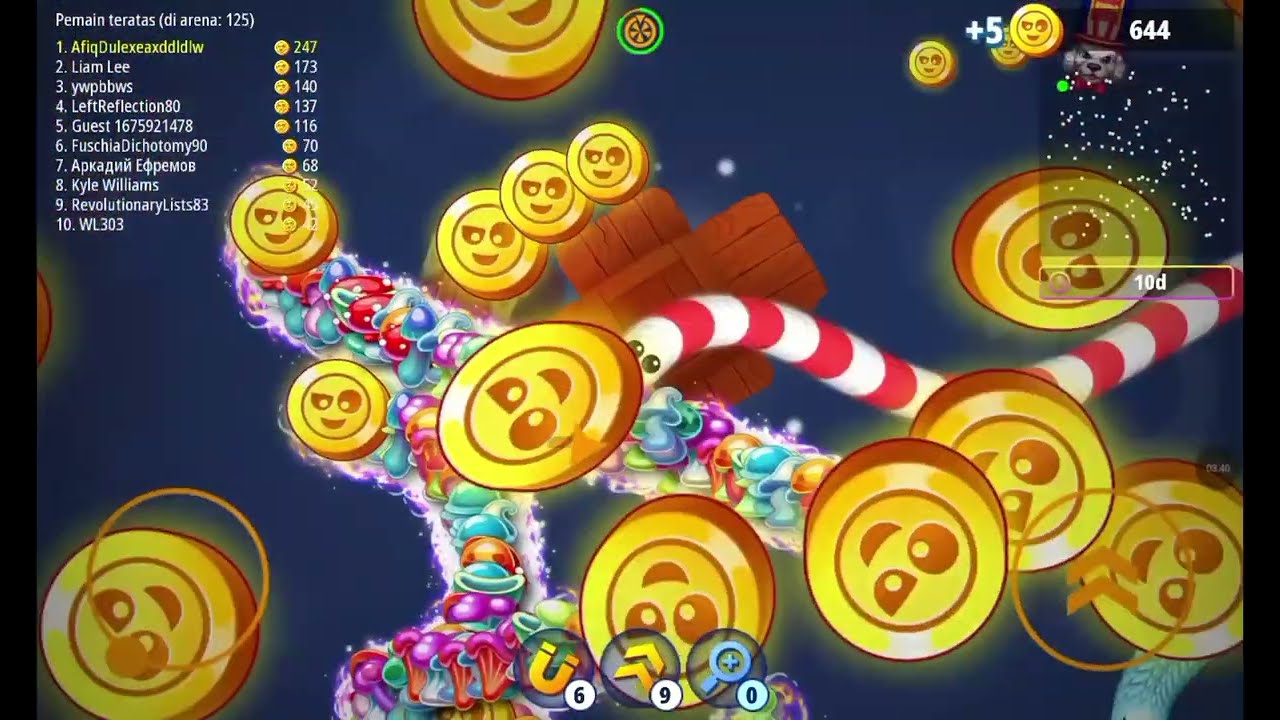 Main Game Worm Zone.Io Sampai Menang