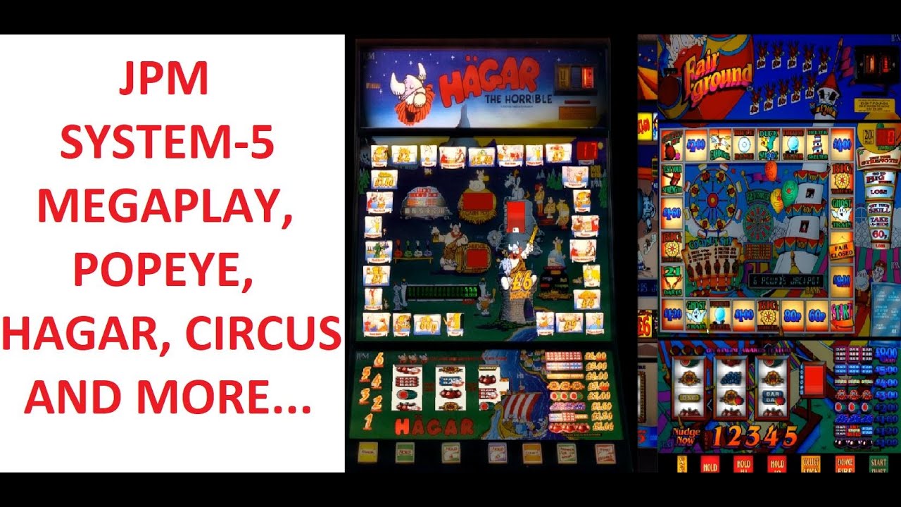 JPM's Popeye, Hagar, Circus, Fairground & Around The World In Eighty Days - System-5 Megaplay!