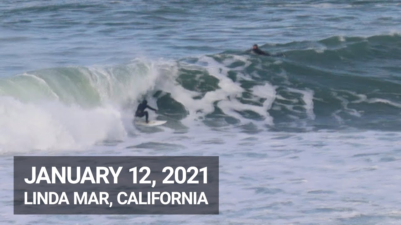 Linda Mar, California, January 12, 2021 [RAW]