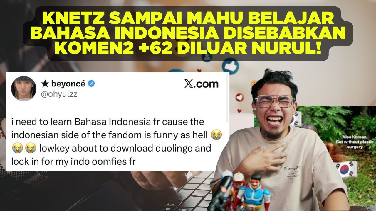 WEYY! Knetz sampai mahu belajar bahasa Indonesia disebabkan komen2 +62 diluar nurul! #ShopeeYTdeals