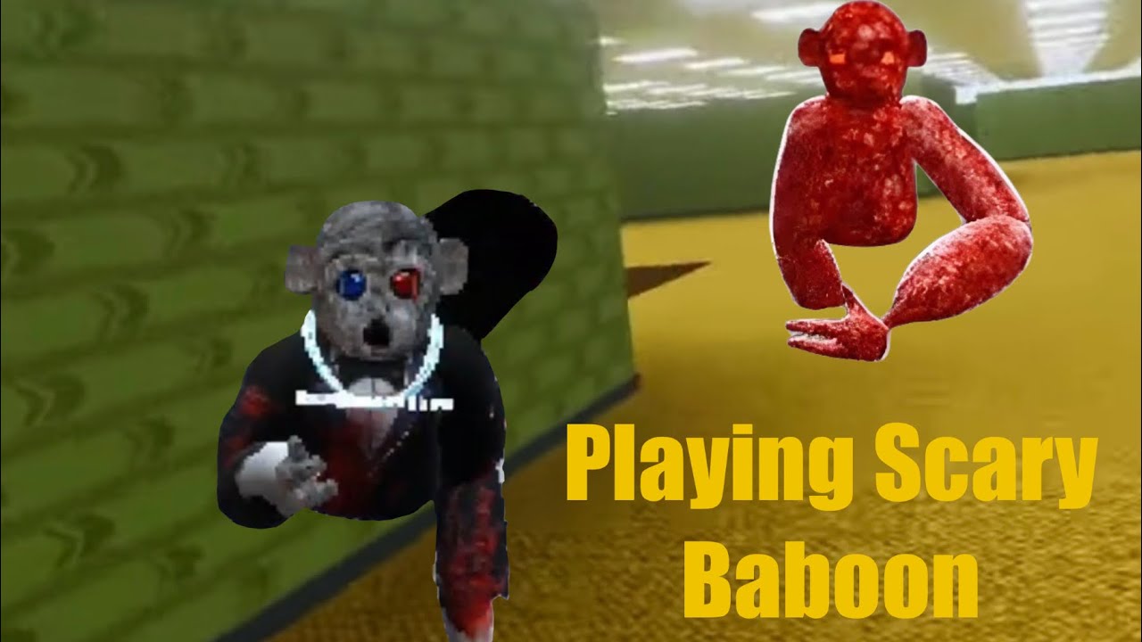 Playing the new scary baboon update
