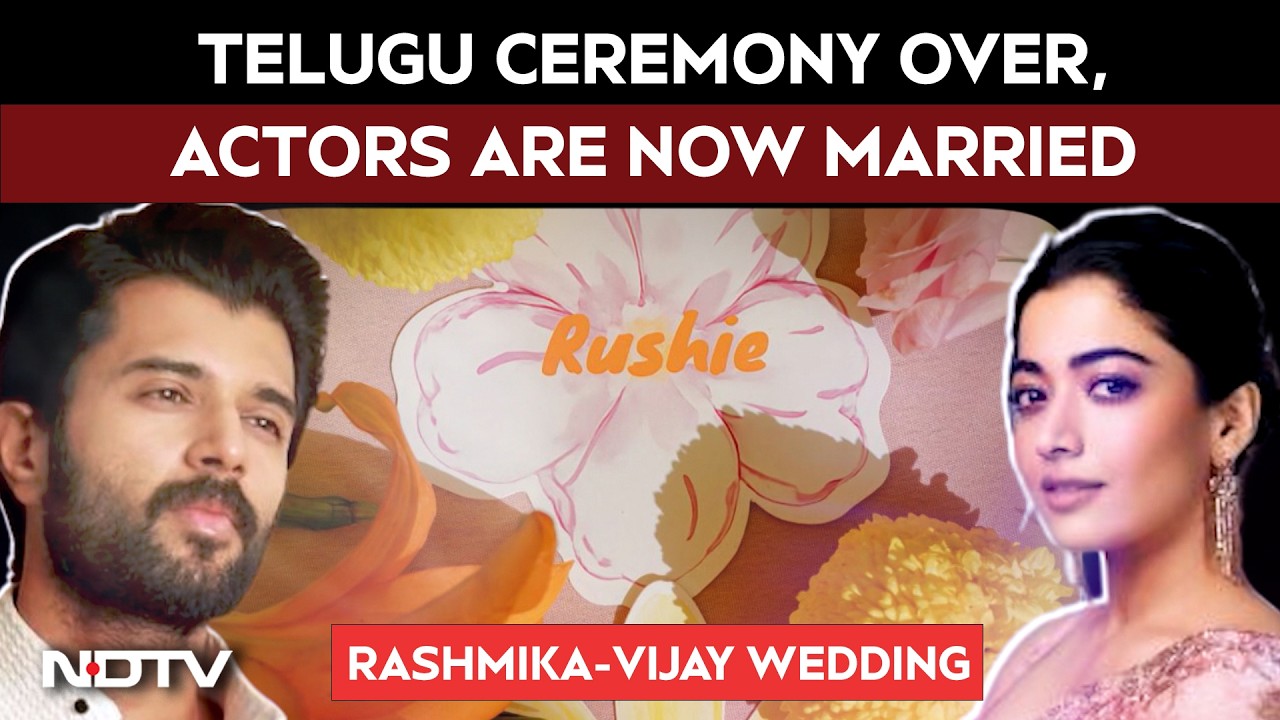 Virosh Wedding | Rashmika Mandanna And Vijay Deverakonda Marry In Telugu Ceremony