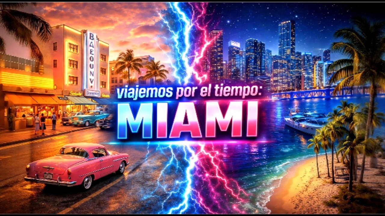 Viajemos por el tiempo | Miami City | Un recorrido temporal por la historia hasta el presente.
