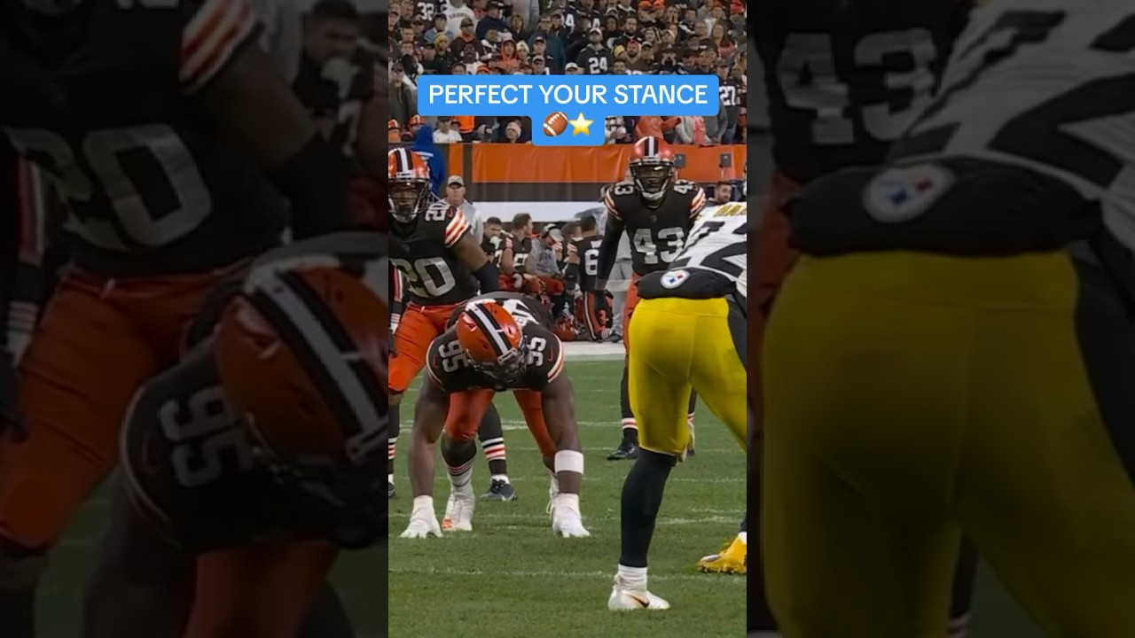Совершенствуйте свою трехточечную стойку🏈🔥