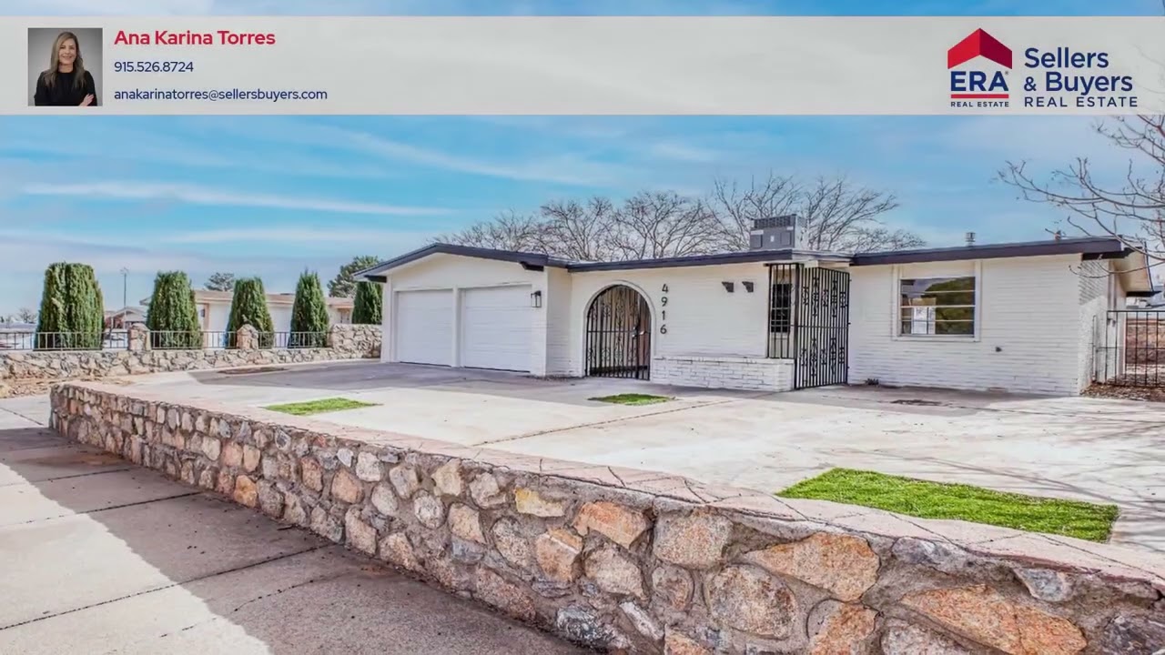 4916 Grapeland Drive, El Paso, TX 79924