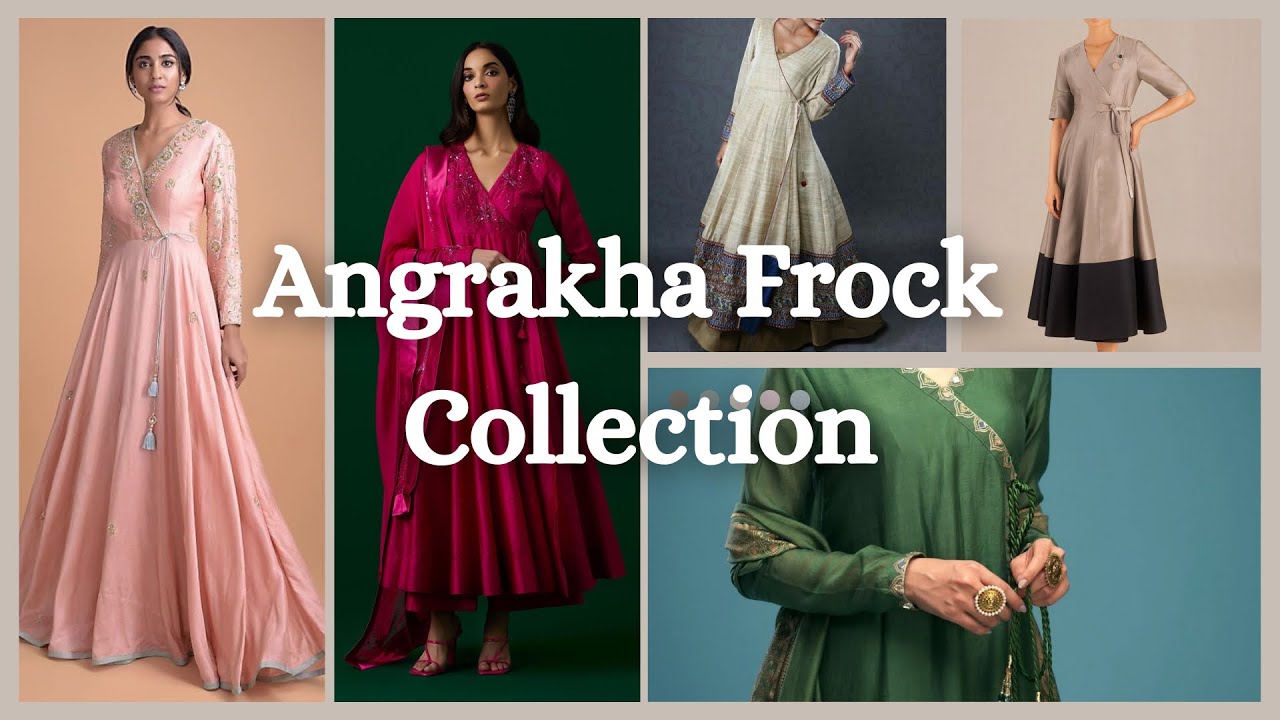 Latest Angrakha frock/Kurti collection