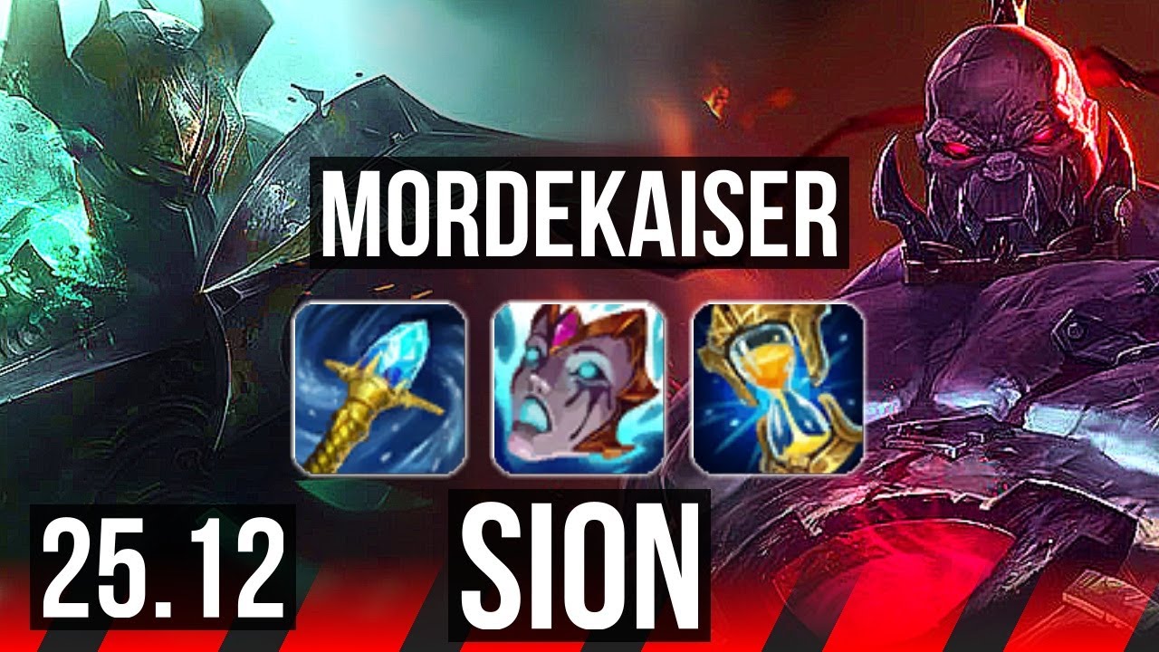 MORDEKAISER vs SION (TOP) | KR Master | 25.12